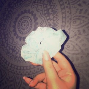 Teal Scrunchie
